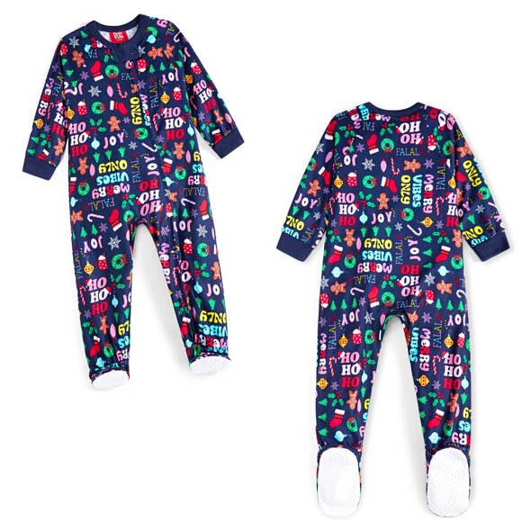 Mens Holiday Christmas Matching Family Pajamas - Size Medium - Picture 3 of 12